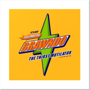 BRAWNDO Posters and Art